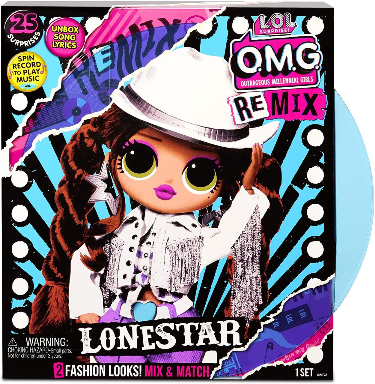 Кукла LOL OMG REMIX Lonestar с музыкой 567233 - фото 1 - id-p133459798