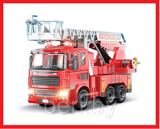 1397 Конструктор с отверткой Play Smart «Пожарный кран»,105 деталей, свет и звук - фото 1 - id-p133460829