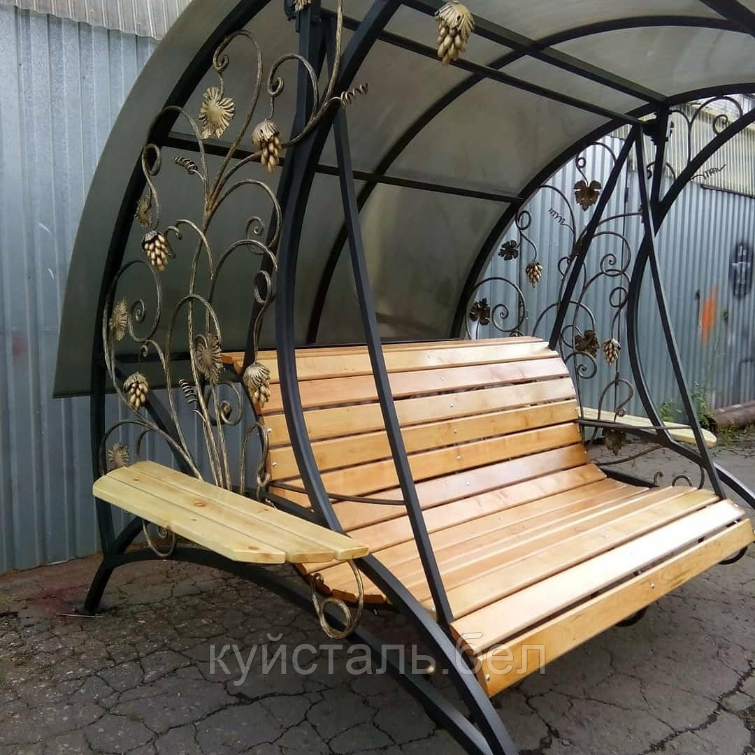 Качели садовые кованые