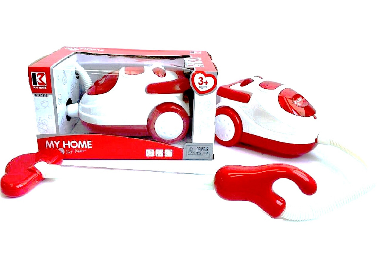 Детский пылесос игрушечный арт. 3213 "My home ", детская игрушка пылесос для девочек - фото 2 - id-p133463431