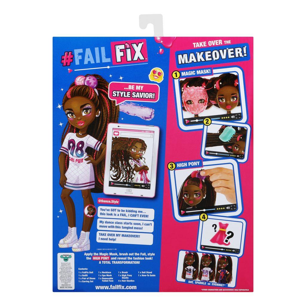 Кукла Fail Fix с африканскими косичками Moose Toys 12814 - фото 6 - id-p133467656