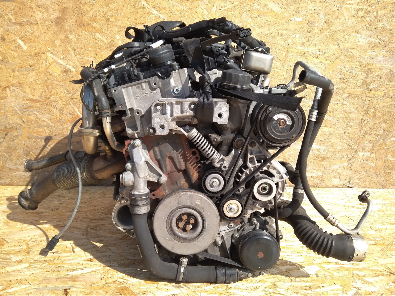 Двигатель в сборе на Mercedes-Benz B-Класс W246 [рестайлинг] - фото 3 - id-p133469272