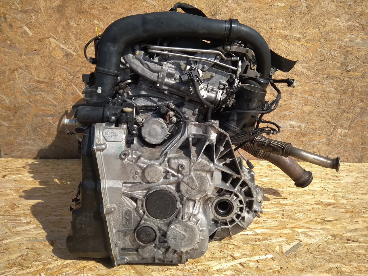 Двигатель в сборе на Mercedes-Benz B-Класс W246 [рестайлинг] - фото 4 - id-p133469272
