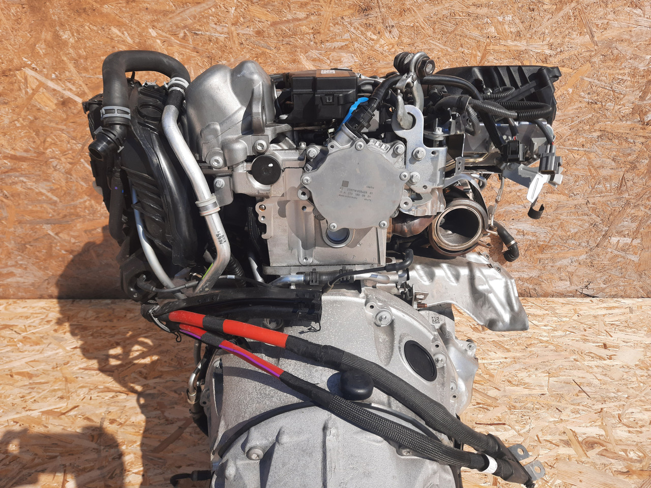Двигатель в сборе на Mercedes-Benz CLS-Класс C218/X218 [рестайлинг] - фото 2 - id-p133420050