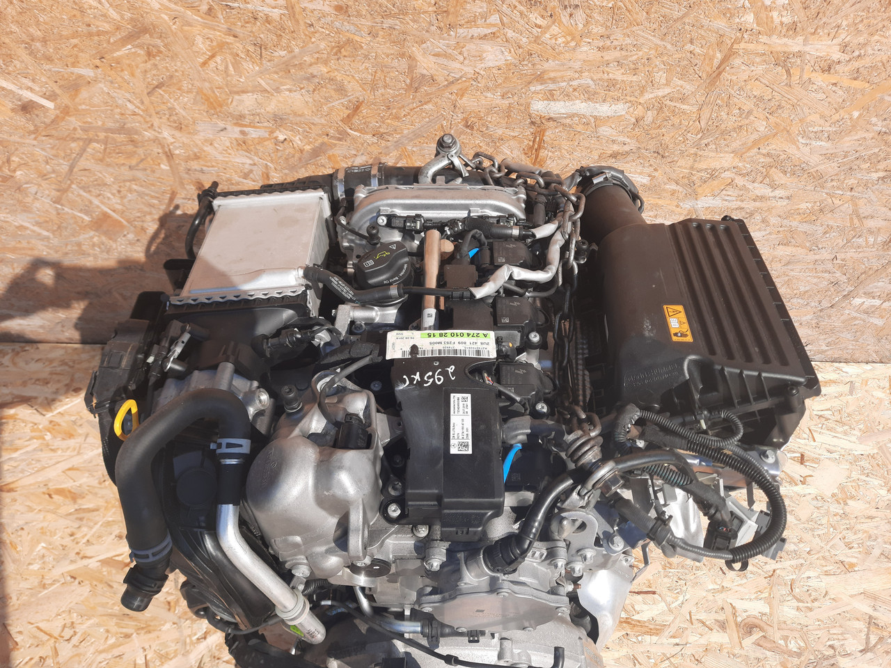 Двигатель в сборе на Mercedes-Benz CLS-Класс C218/X218 [рестайлинг] - фото 5 - id-p133420050