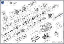 К-т прокладок ZF 8HP45/45X