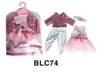 Набор одежды для куклы "Yale baby" ростом до 45 см, арт.BLC74