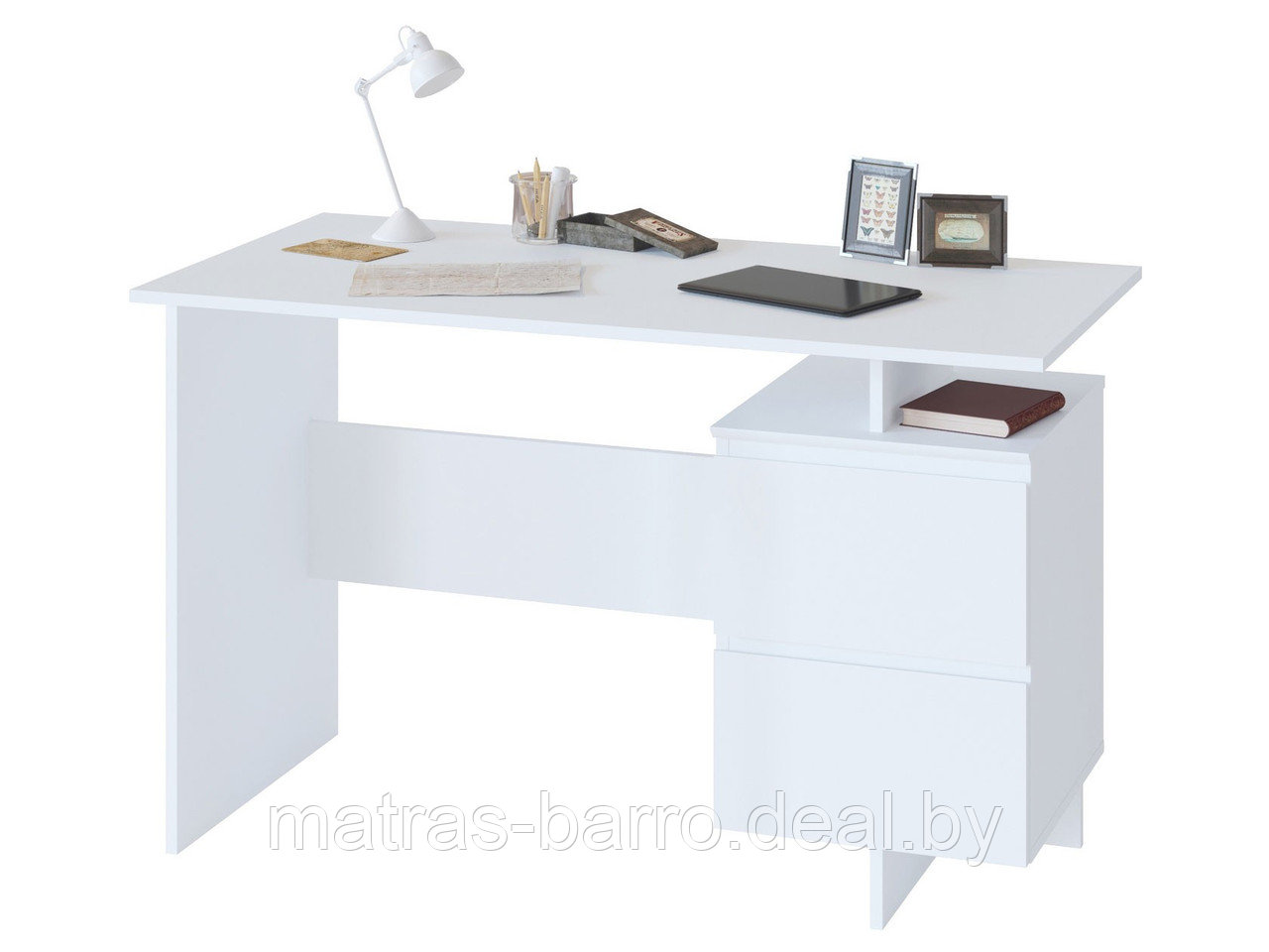 Письменный стол Сокол СПМ-19 дуб юкон (универсальная сборка) - фото 10 - id-p133494793