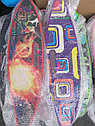 Детский скейт арт. 8312 Граффити Пенни борд пенниборд светящиеся колеса (роликовая доска) длина 56 см с ручкой, фото 9