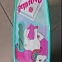 Детский скейт арт. 8312 Граффити Пенни борд пенниборд светящиеся колеса (роликовая доска) длина 56 см с ручкой, фото 7