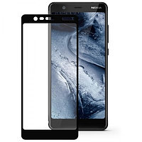 Защитное стекло 5D Perfect Protection 9H с полной проклейкой для Nokia 5.1 2018 Черное