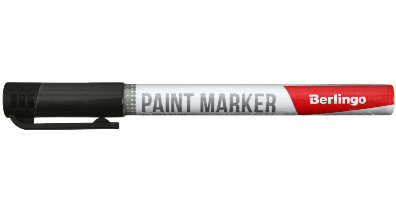 Маркер-краска Berlingo Uniline PA100 черный - фото 2 - id-p133525345
