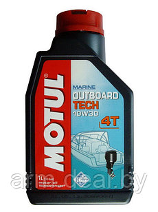 Motul Outboard tech 4T, масло для 4-х тактных лодочных моторов