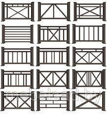 Перила-ограждение деревянное "Для Террасы,Балкона и Крыльца №23" - фото 2 - id-p133536564