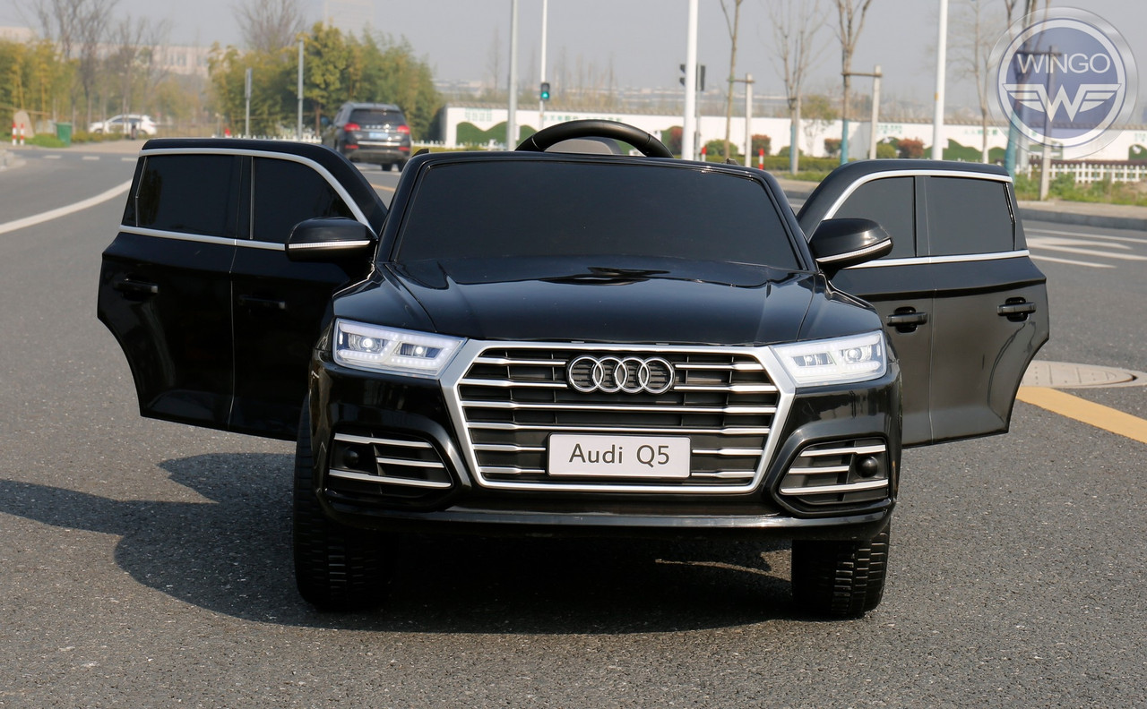 Детский электромобиль WINGO AUDI Q5 QUATTRO LUX черный - фото 4 - id-p133541924