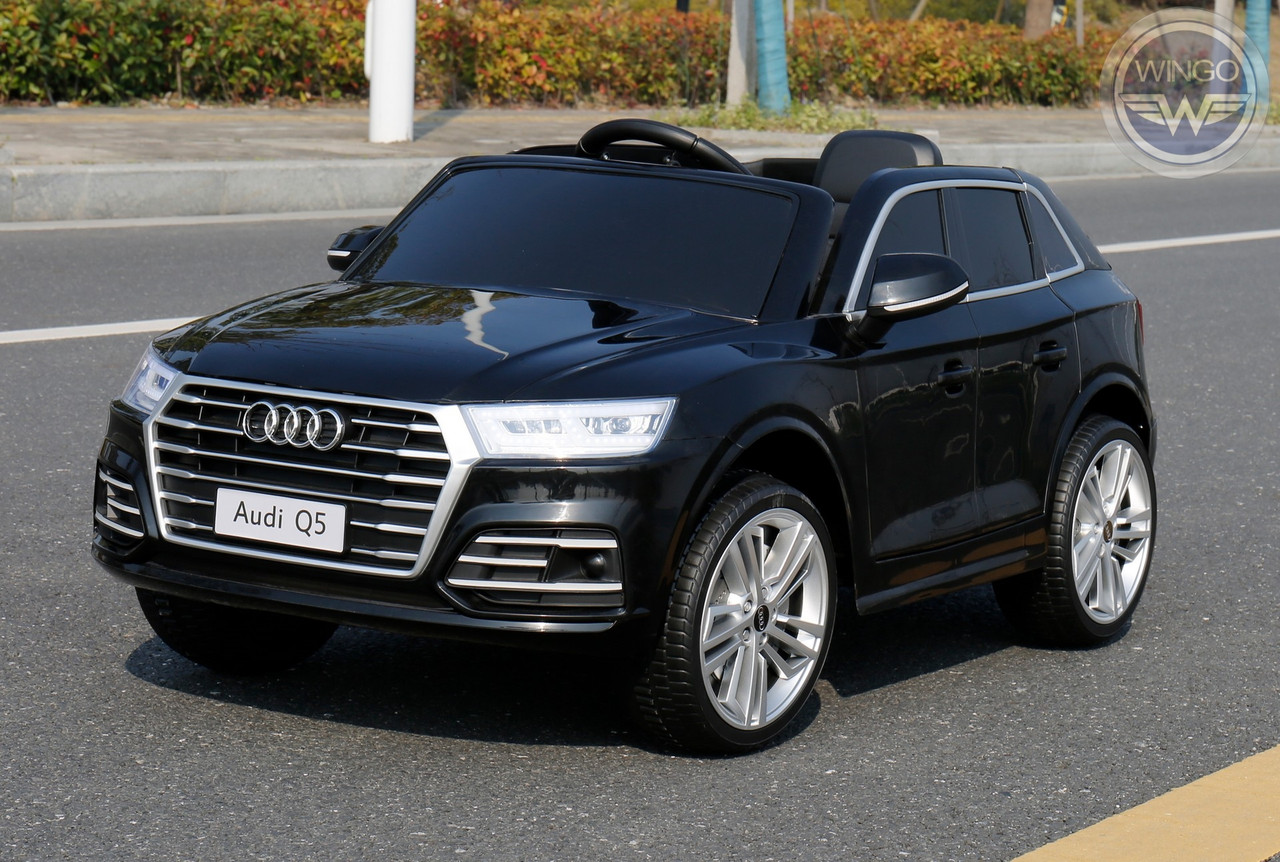 Детский электромобиль WINGO AUDI Q5 QUATTRO LUX черный