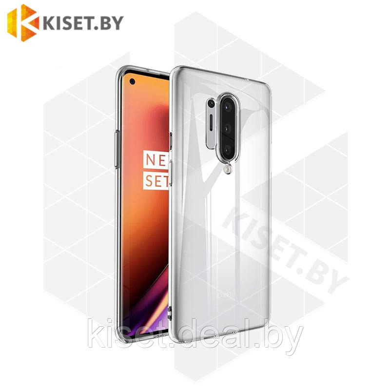 Силиконовый чехол KST UT для OnePlus 8 прозрачный - фото 1 - id-p133557025