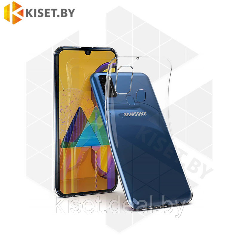 Силиконовый чехол KST UT для Samsung Galaxy A21 / A215 прозрачный - фото 1 - id-p133557037