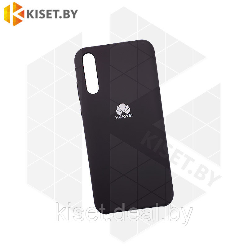 Soft-touch бампер KST Silicone Cover для Huawei Y8p (2020) / Honor 30i черный - фото 1 - id-p133557711