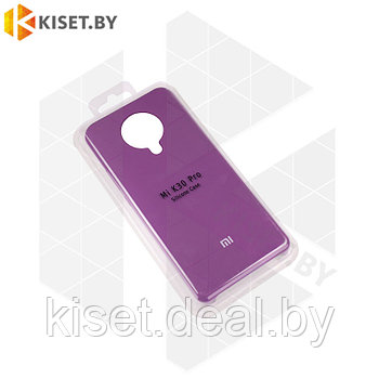 Soft-touch бампер KST Silicone Cover для Xiaomi Pocophone F2 Pro / Redmi K30 Pro фиолетовый