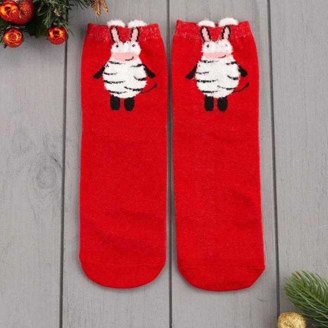 Подарочный набор «Счастливая Зима» 2 пары носков+елочные игрушки - фото 6 - id-p133564198
