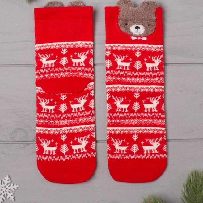 Подарочный набор «Новогодняя карамель» 2 пары носков+подсвечник - фото 5 - id-p133564199