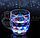 Светящаяся кружка (стакан) с цветной 5 Led подсветкой дна, фото 8