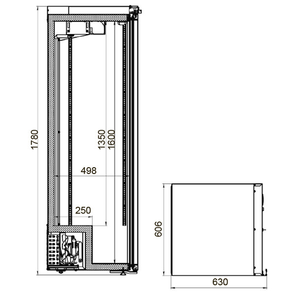 Шкаф холодильный POLAIR ШХФ-0,4 ДС - фото 2 - id-p133568647