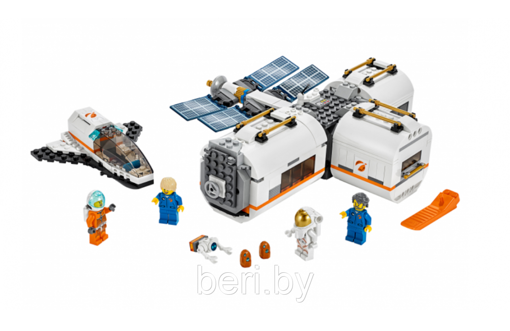 11386 Конструктор Lari "Лунная космическая станция", 436 деталей, Аналог LEGO City 60227 - фото 2 - id-p133634994