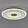 Потолочный светодиодный светильник с ПДУ 90219/1 белый/ серый, фото 3