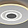 Потолочный светодиодный светильник с ПДУ 90219/1 белый/ серый, фото 5