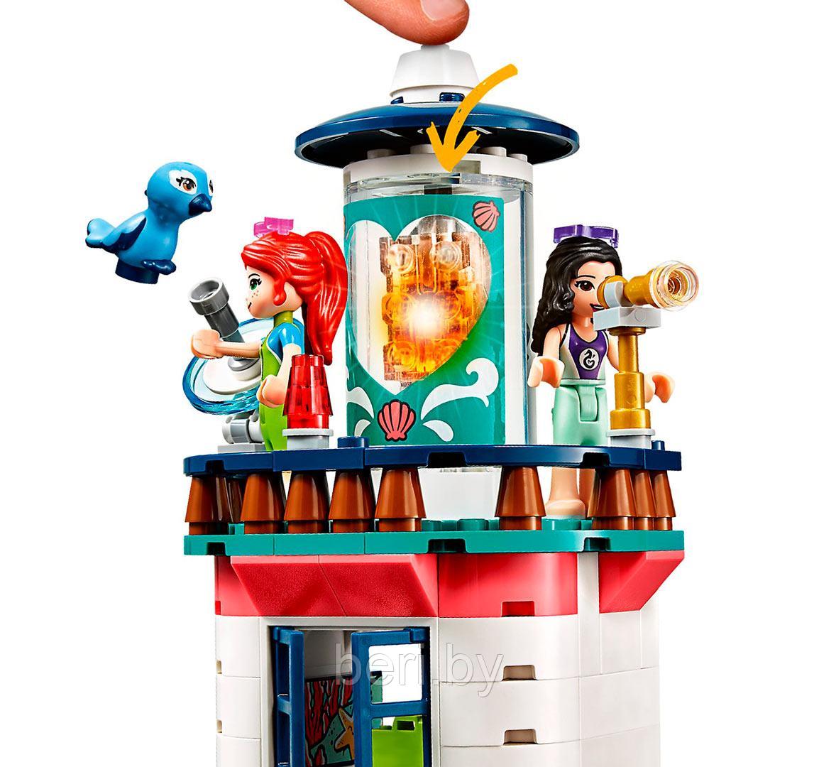 11372 Конструктор Lari Friends "Спасательный центр на маяке", 639 деталей, (Аналог LEGO Friends 41380) - фото 6 - id-p133648725