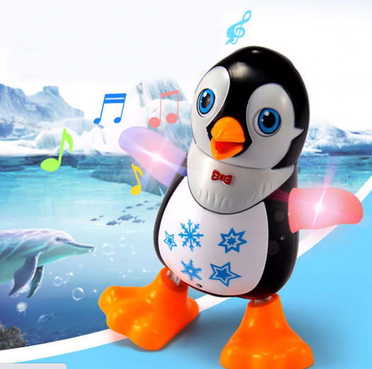 Танцующий пингвин игрушка музыкальная 9933