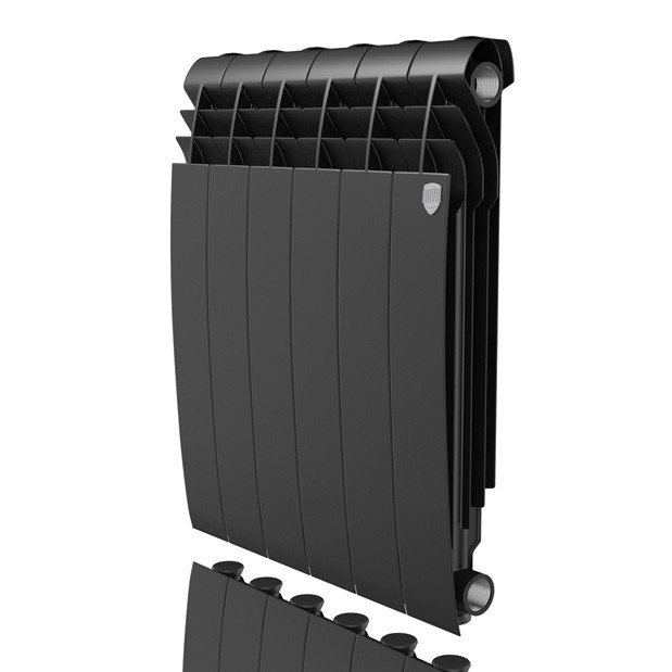 Радиатор биметаллический Royal Thermo BiLiner 500 NOIR SABLE - фото 2 - id-p127232444