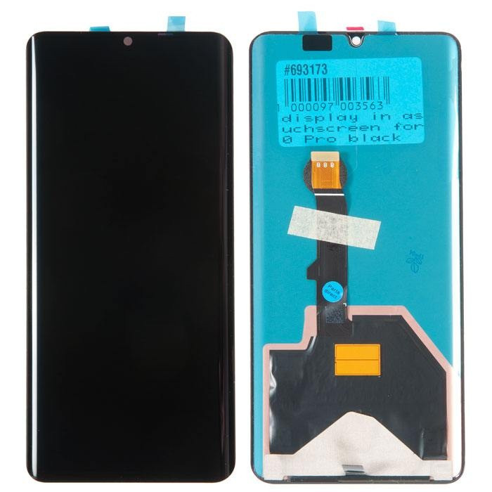 Дисплей (экран) для Huawei P30 Pro (VOG-L29) с тачскрином, черный - фото 1 - id-p67422542
