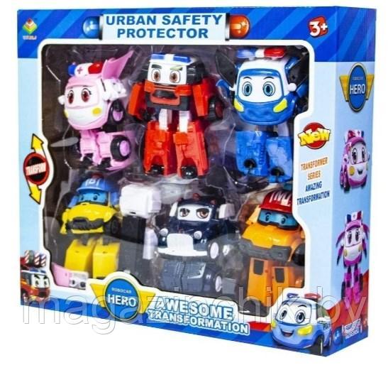 Игрушка трансформер "Robocar Hero Poli" 83168-jc2