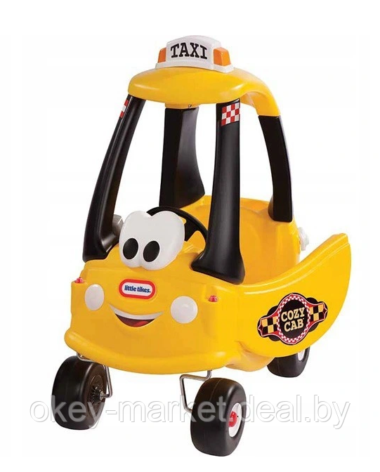 Машинка-каталка Little Tikes Такси LT-172175 - фото 1 - id-p61432396