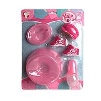 Набор аксессуаров для куклы, (бутылочка, памперс, пустышка, горшок, ботиночки, посуда), арт.YL333I