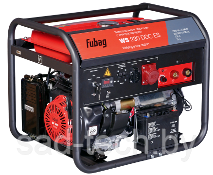 Сварочный генератор FUBAG WS 230 DDC ES с электростартером, фото 2