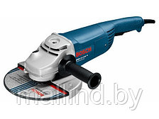 Двуручная углошлифмашина BOSCH GWS 22-230 Н в кор. (2200 Вт, диск 230х22 мм, без регул. об.) (0601882103)