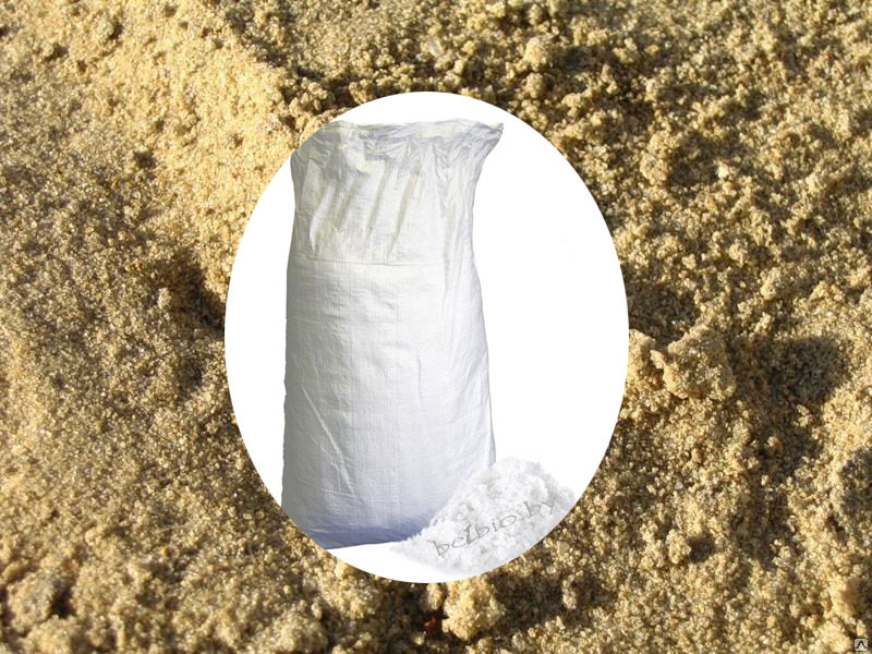 Песчано-солевая смесь, антигололедный реагент в мешках по 25 кг tsg - фото 1 - id-p133687530