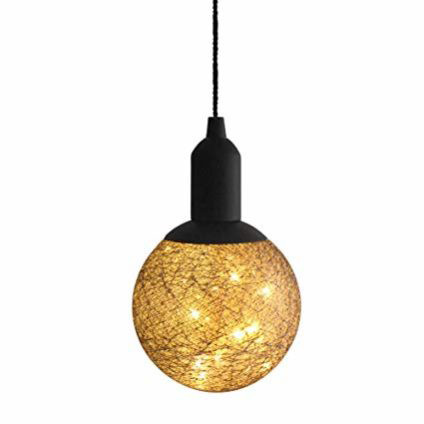 Лампа на шнурке Led Cotton Ball Lamp