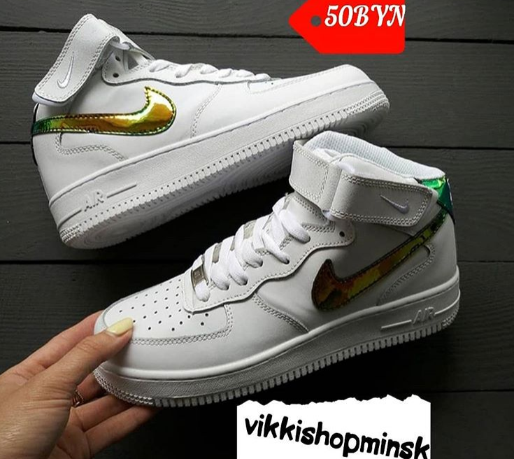 Кроссовки Женския Nike Air Force 1 37 - фото 1 - id-p161670082