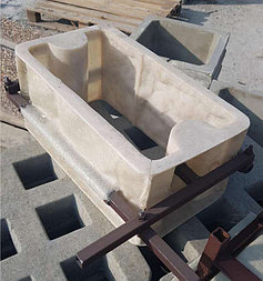 Форма для производства пролетного блока забора №30 рваный камень