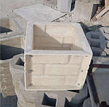 Форма для производства блока столба забора ТБ10 кирпичик, фото 2