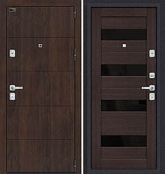Двери входные металлические Porta M 4.П23 Almon 28/Wenge Veralinga