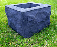 Бетонный бетонный рваный камень 300*300*200мм