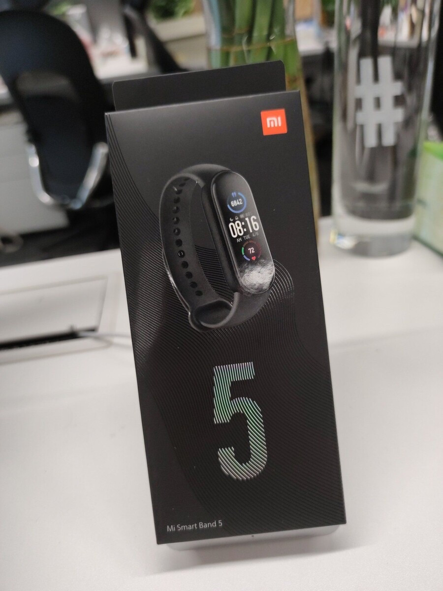 Фитнес браслет Xiaomi Mi band 5 (Оригинал) - фото 1 - id-p130104465