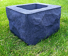 Блоки для забора бетонные "рваный камень" 300*300*200мм