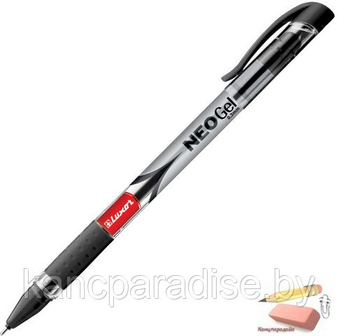 Ручка гелевая Luxor Neo Gel, 0,7 мм., черная - фото 1 - id-p133761550